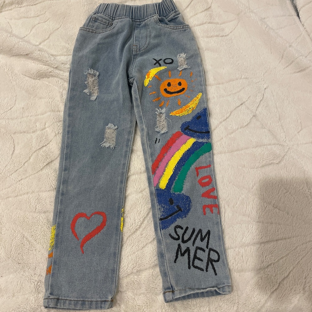 Lola + Boys jeans size 6 (runs small)